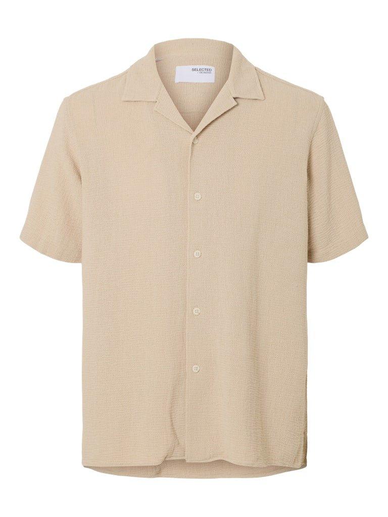 Selected Homme Sal - Relaxed fit kortærmet skjorte - HUSET Men & Women