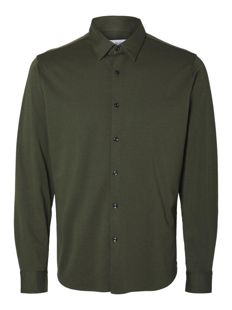 Selected Homme Slim - Jersey skjorte i slim fit - HUSET Men & Women