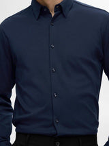 Selected Homme Slim - Jersey skjorte i slim fit - HUSET Men & Women