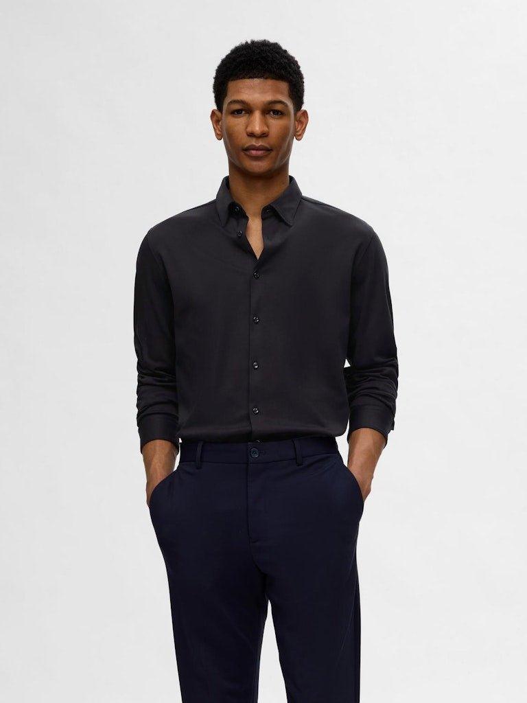 Selected Homme Slim - Jersey skjorte i slim fit - HUSET Men & Women