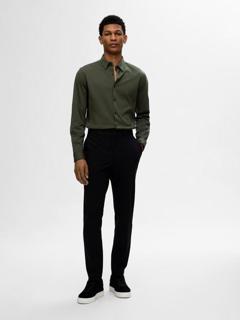 Selected Homme Slim - Jersey skjorte i slim fit - HUSET Men & Women