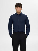Selected Homme Slim - Jersey skjorte i slim fit - HUSET Men & Women