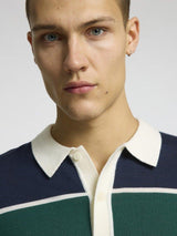 Selected Homme Tray - Langærmet polo i merinould - HUSET Men & Women
