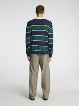 Selected Homme Tray - Langærmet polo i merinould - HUSET Men & Women