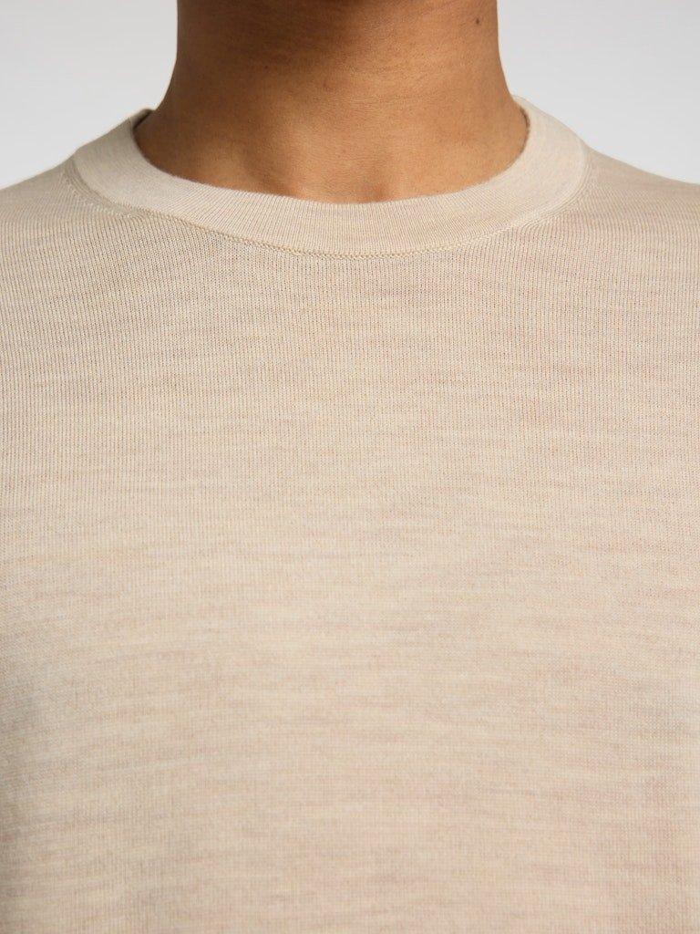 Selected Homme Tray - Striktrøje i merinould - HUSET Men & Women