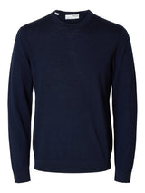Selected Homme Tray - Striktrøje i merinould - HUSET Men & Women