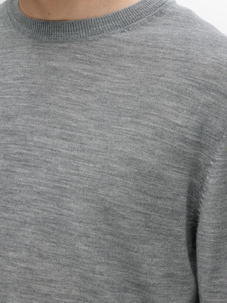 Selected Homme Tray - Striktrøje i merinould - HUSET Men & Women