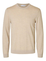 Selected Homme Tray - Striktrøje i merinould - HUSET Men & Women