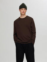 Selected Homme Tray - Striktrøje i merinould - HUSET Men & Women