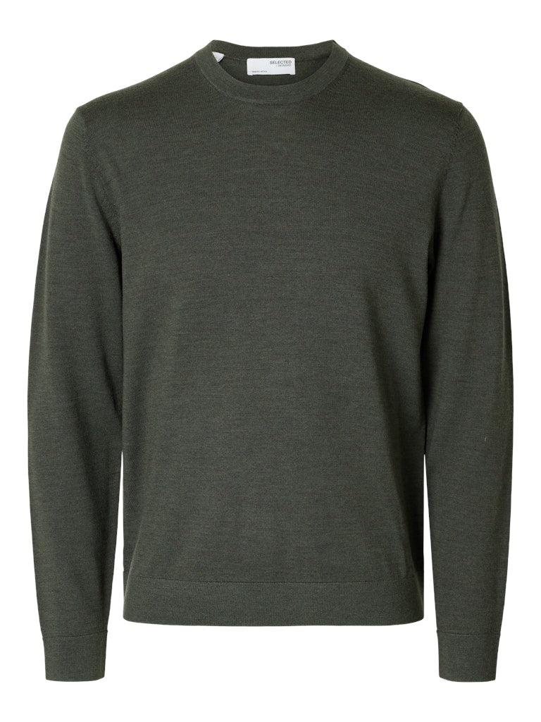 Selected Homme Tray - Striktrøje i merinould - HUSET Men & Women