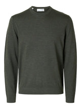 Selected Homme Tray - Striktrøje i merinould - HUSET Men & Women