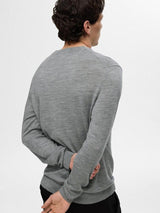 Selected Homme Tray - Striktrøje i merinould - HUSET Men & Women