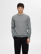 Selected Homme Tray - Striktrøje i merinould - HUSET Men & Women