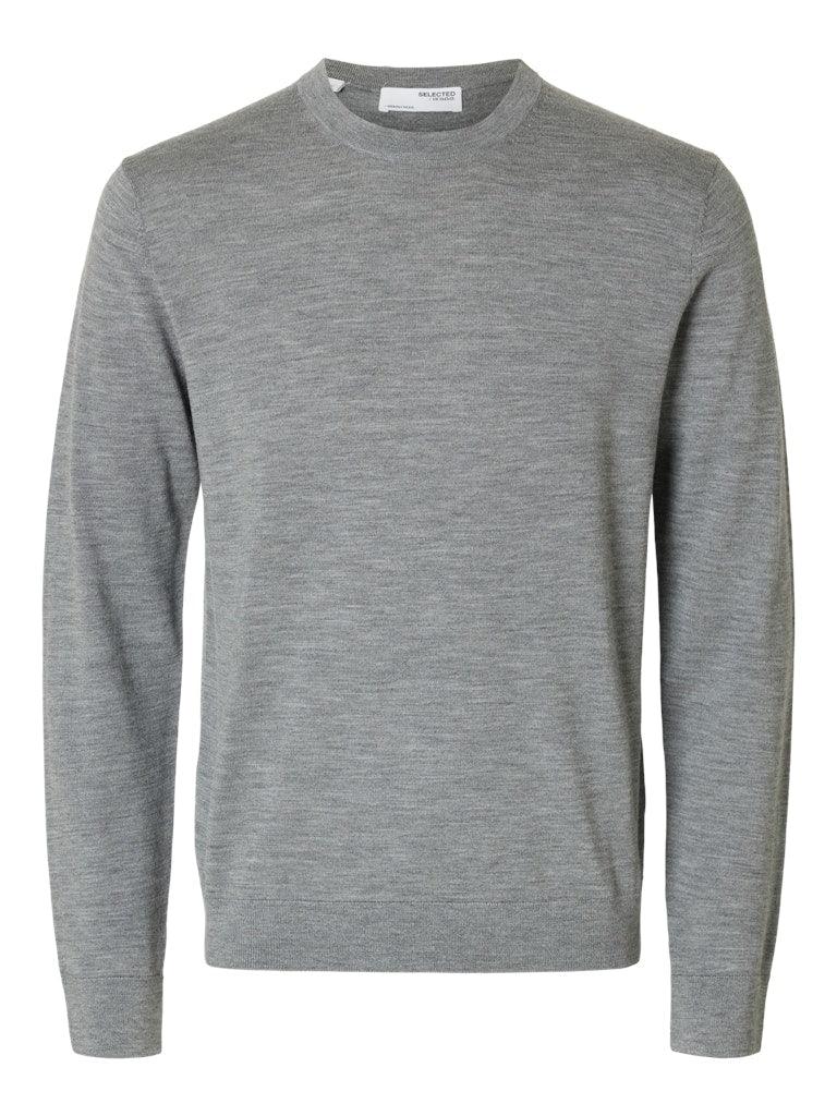 Selected Homme Tray - Striktrøje i merinould - HUSET Men & Women