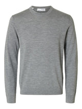 Selected Homme Tray - Striktrøje i merinould - HUSET Men & Women