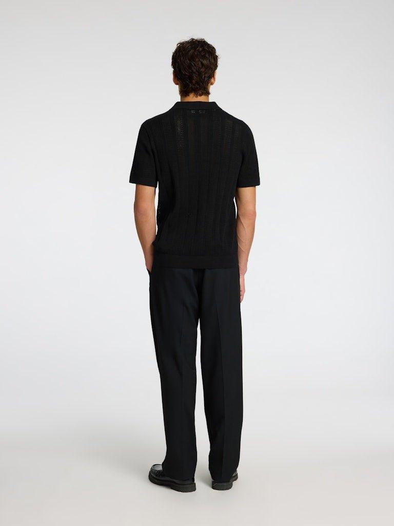 Selected Homme Wells - Kortærmet strik polo - HUSET Men & Women