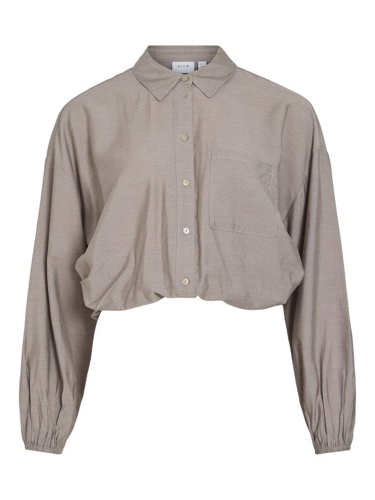 Vila Arika - Cropped skjorte - HUSET Men & Women