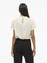 Vila Elmina - Funnel neck top - HUSET Men & Women - Vila
