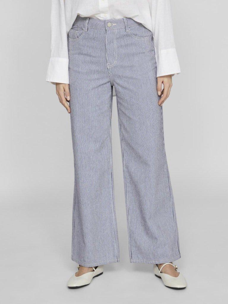 Vila Freya - Stribede jeans - HUSET Men & Women