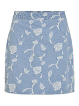 Vila Ianais - Jacquard denim nederdel - HUSET Men & Women