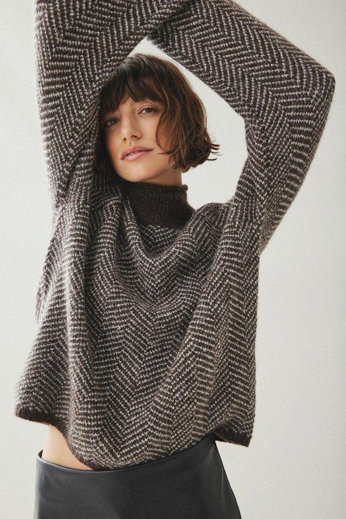 Vila Lory - Jacquard strik - HUSET Men & Women
