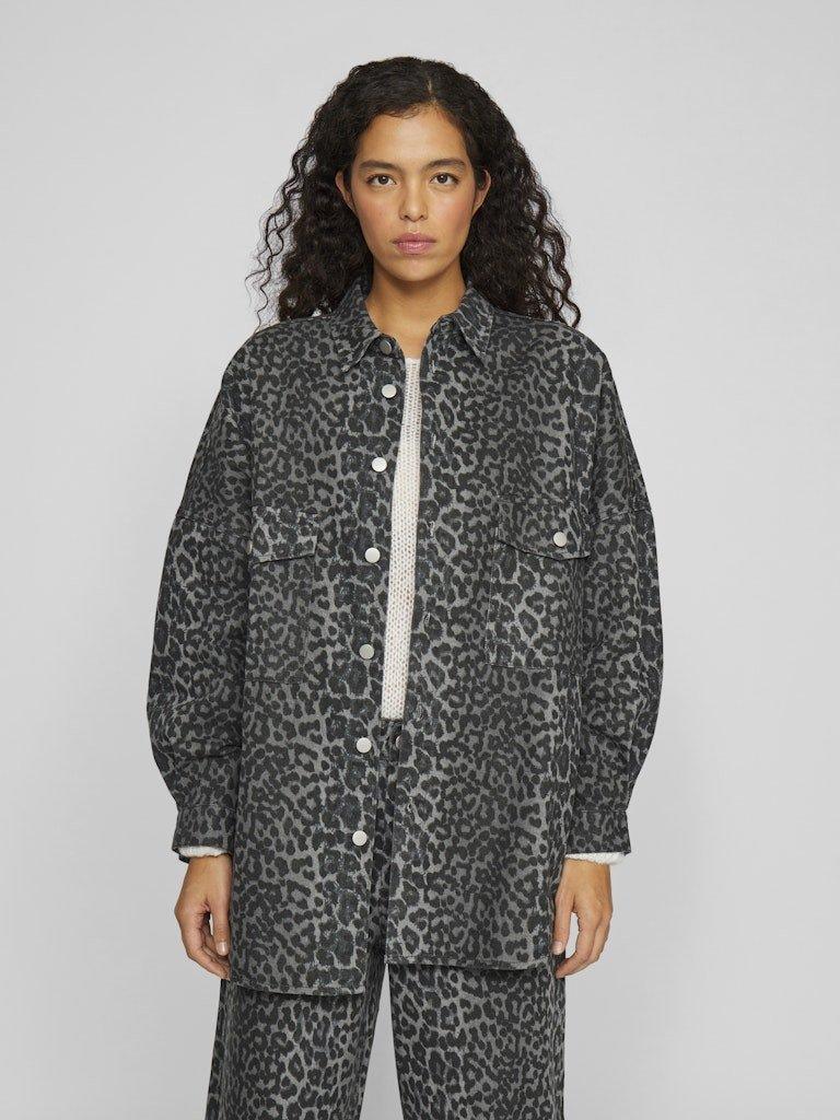 Vila Malou - Oversize leo denim skjortet - HUSET Men & Women