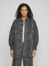 Vila Malou - Oversize leo denim skjortet - HUSET Men & Women