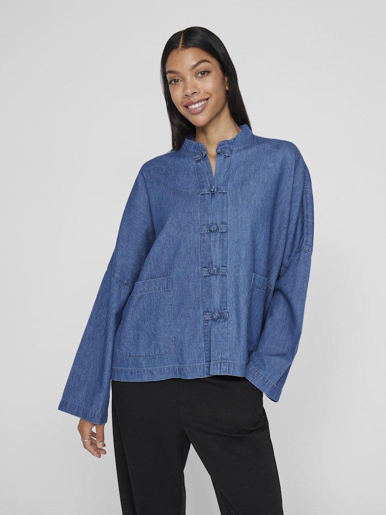 Vila Mikka - Denim skjorte - HUSET Men & Women