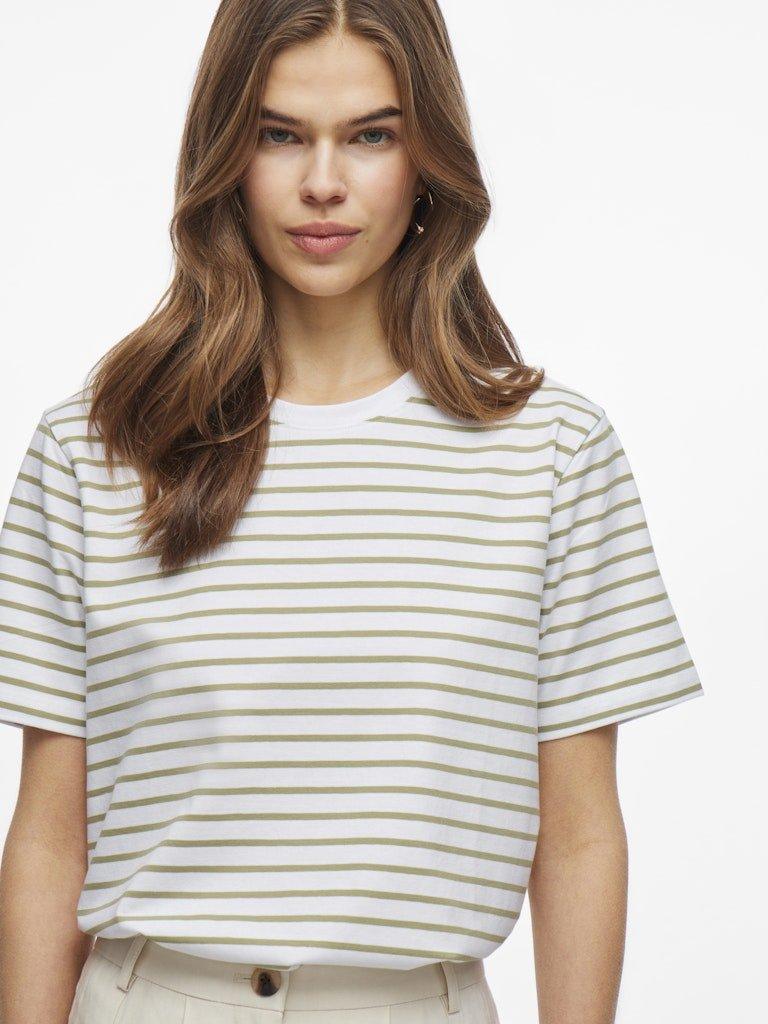 Vila Nora - Stribet t-shirt - HUSET Men & Women