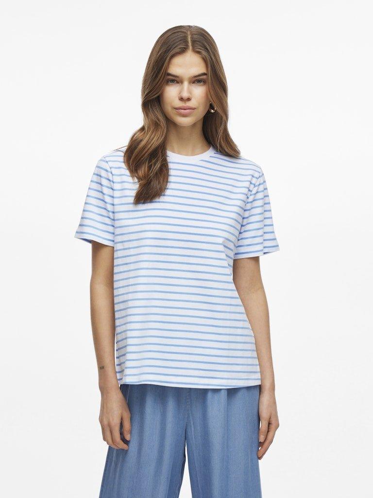 Vila Nora - Stribet t-shirt - HUSET Men & Women