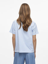 Vila Nora - Stribet t-shirt - HUSET Men & Women