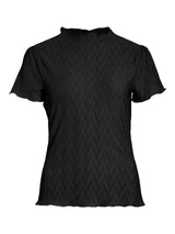 Vila Plisea - Funnel neck top - HUSET Men & Women