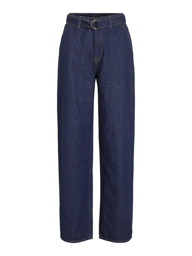 Vila Pora - High wide jeans med bælte - HUSET Men & Women