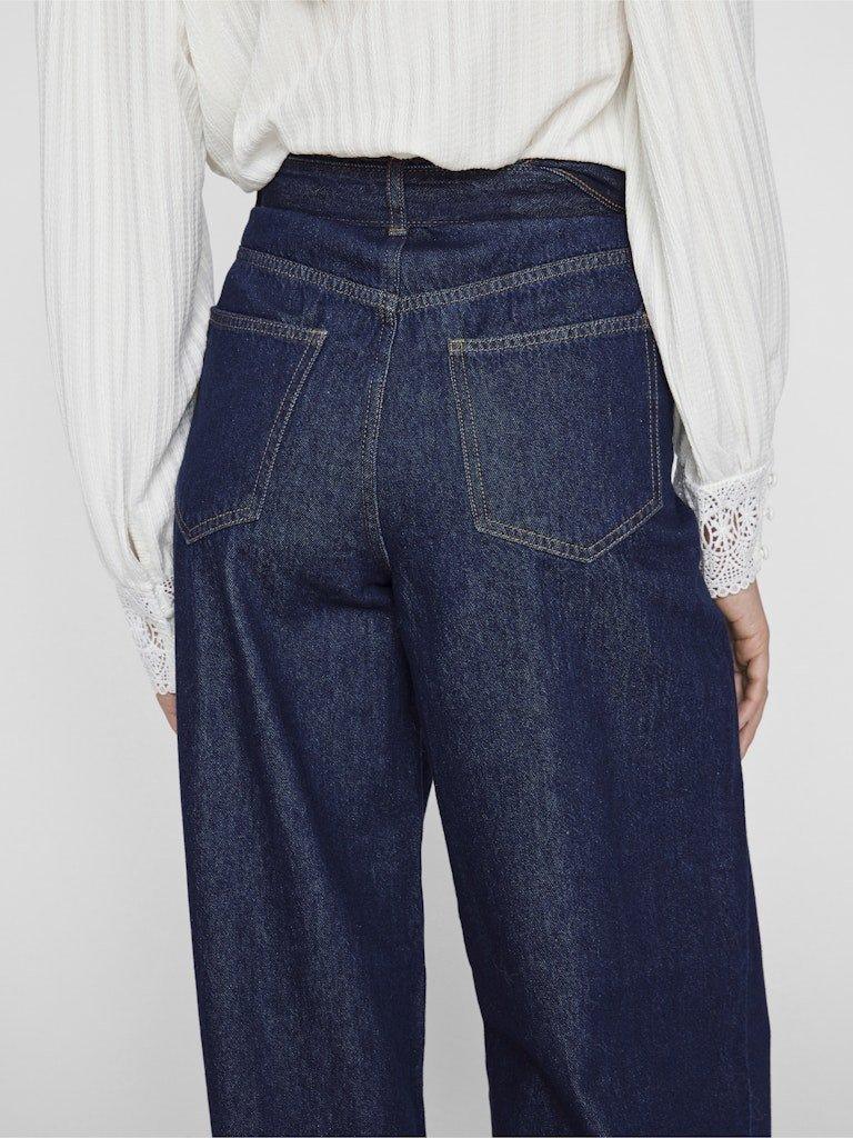 Vila Pora - High wide jeans med bælte - HUSET Men & Women