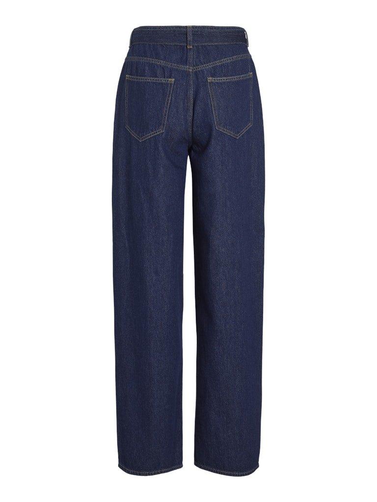 Vila Pora - High wide jeans med bælte - HUSET Men & Women