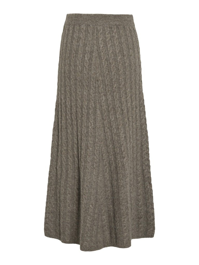 Vila Relli - Lang cable nederdel - HUSET Men & Women - Vila