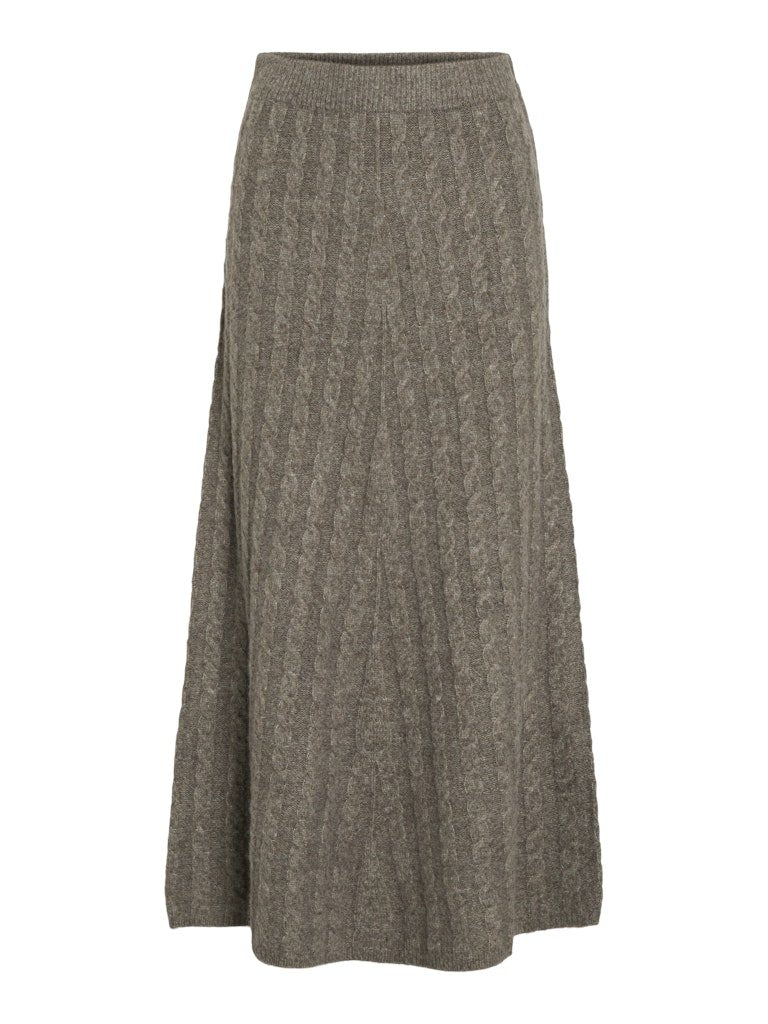 Vila Relli - Lang cable nederdel - HUSET Men & Women - Vila