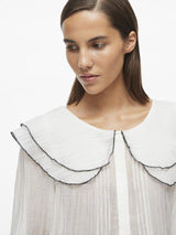 Vila Rouge Polina - Bluse - HUSET Men & Women