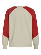 Vila Shimmer - Colorblock sweatshirt - HUSET Men & Women