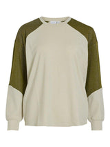 Vila Shimmer - Colorblock sweatshirt - HUSET Men & Women