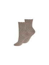 Vila Valeria - Dot glitter strømper - HUSET Men & Women