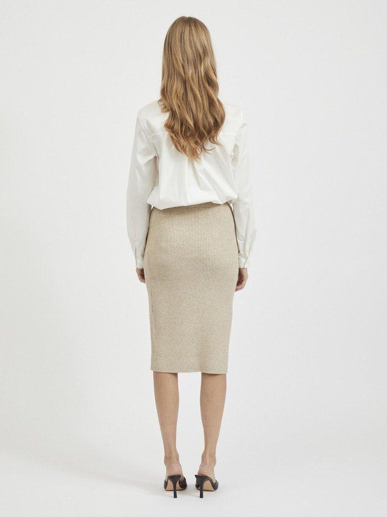 Vila Viril - Strikket pencil skirt - HUSET Men & Women