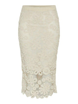 YAS Lelu - Midi crochet nederdel - HUSET Men & Women