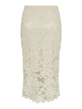 YAS Lelu - Midi crochet nederdel - HUSET Men & Women