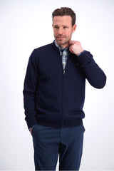 Bison Cardigan - Merinould med lynlås - HUSET Men & Women