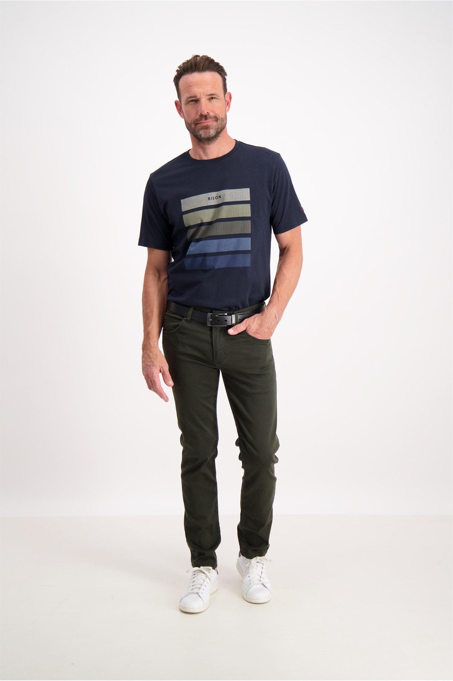 Bison Cashmere touch chino med lynlås - HUSET Men & Women