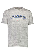 Bison O-neck Tee With Print (6637556564047)