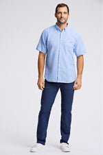 Bison - Kortærmet skjorte i regular fit - HUSET Men & Women (8357839372635)