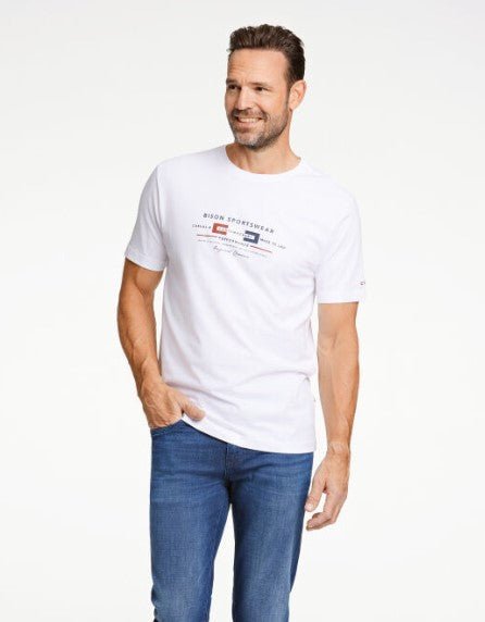 Bison - Logo t-shirt (M-4XL) - HUSET Men & Women (8844708675931)