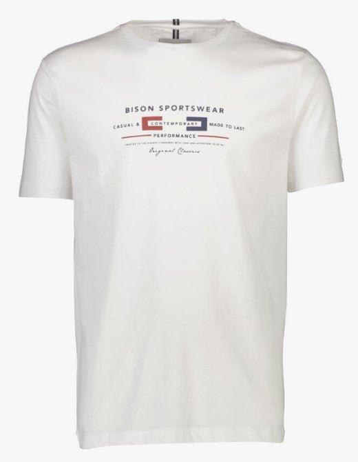 Bison - Logo t-shirt (M-4XL) - HUSET Men & Women